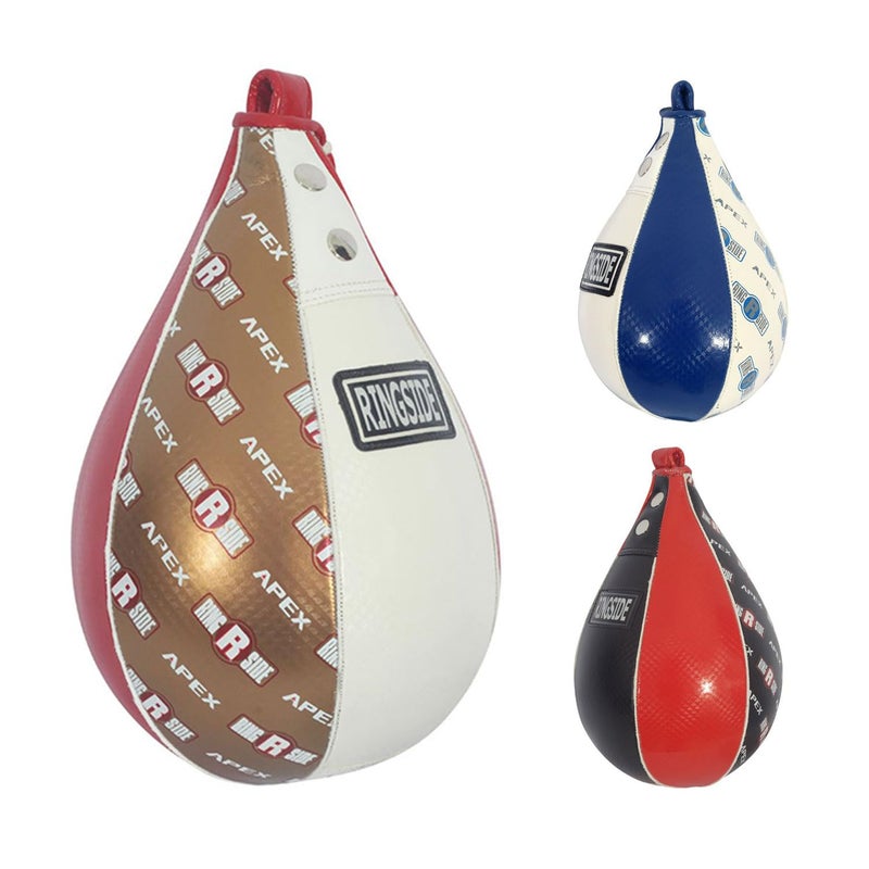 Ringside Apex Boxing Training Platform Speed Bag, Small, Red/White